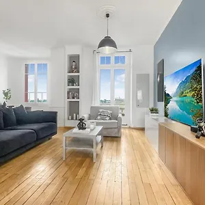  Appartement Homey Awesome - Proche Gare Et Tram - Centre-ville - Balcon Prive - Wifi Gratuit